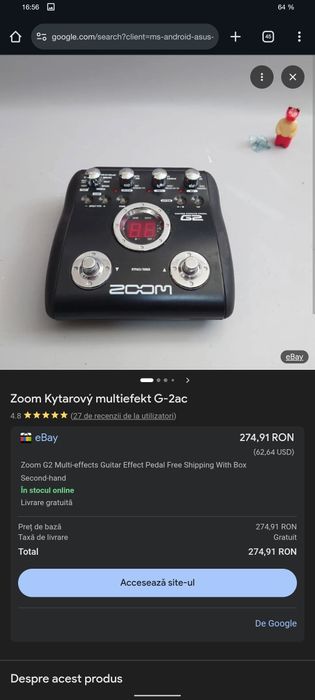 Procesor chitara electrica Zoom G2