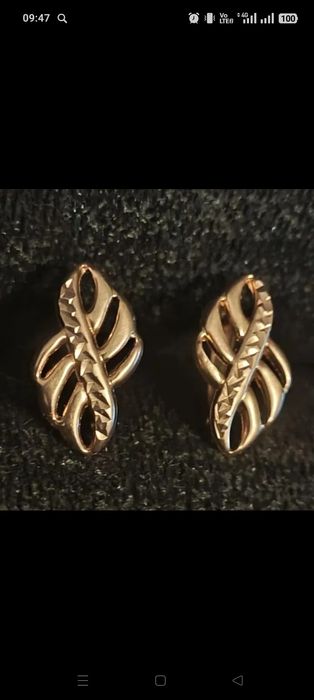 Продам золотые серёжки 585