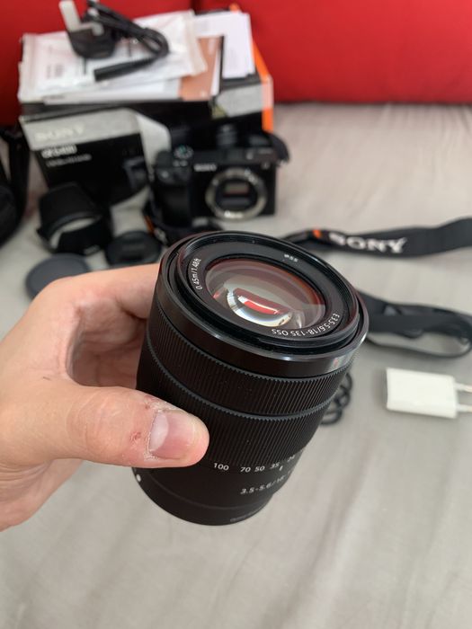 Kit Camera Sony A6400+obiectiv Sony 18-135mm