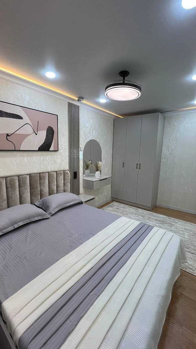 Евроремонт, 76 м², 4 комнаты, Чиланзар 24 квартал `