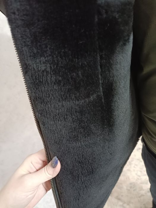 Кожаная мужская куртка