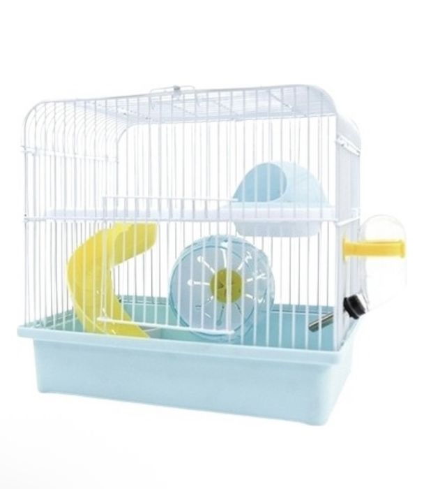 Клетка для Хомяка (наполнитель и корм в подарок)