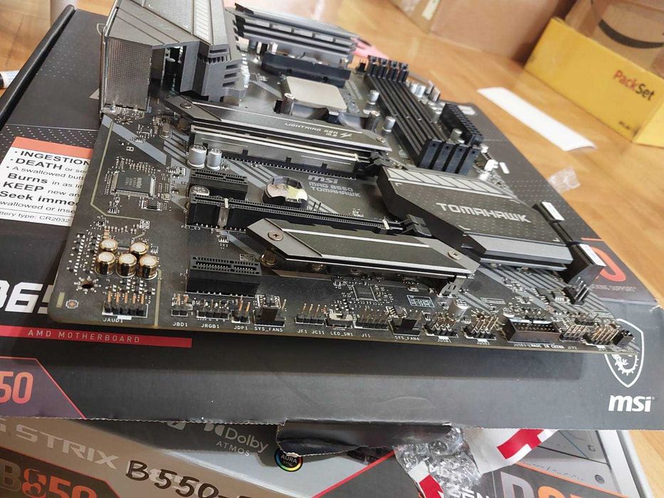 AMD Ryzen 7 5800X + MSI B550 Tomahawk