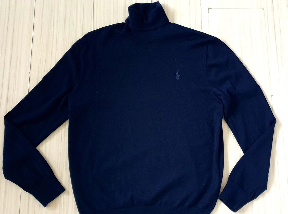 POLO Ralph Lauren Merino Wool / POLO / M  ОРИГИНАЛ! Мъжки Пуловер Поло