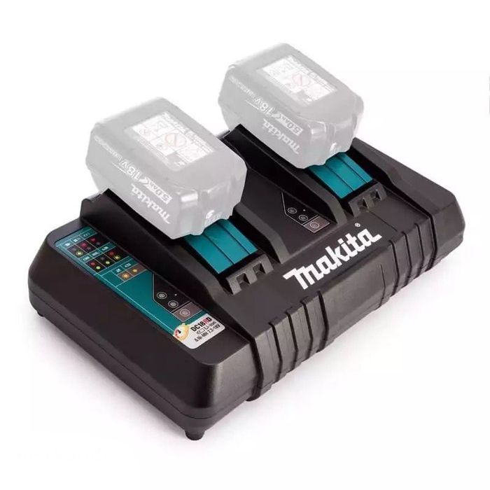 Бързо Зарядно Устройство (двойно) Makita DC18RD 14.4-18V Li-Ion