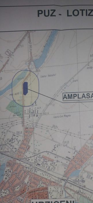 URZICENI-Loc de casă ,suprafețe între 500 și 900 mp.10500 eur.