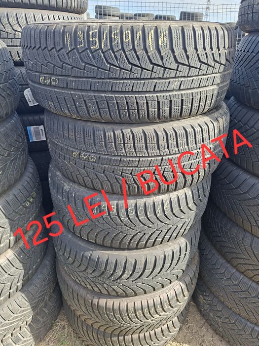 125 lei bucata! De vanzare anvelope M+S/IARNA 195 50 r16 Hankook dot 2020 si Toyo dot 2020