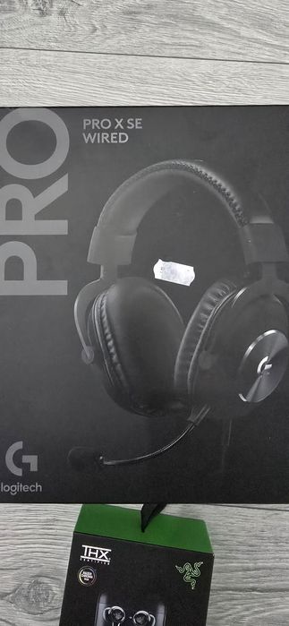 Casti logitech,razer hiperspeed noi sigilate