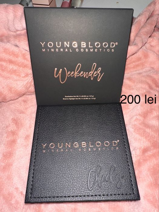 Paleta farduri de ochi + fata YoungBlood