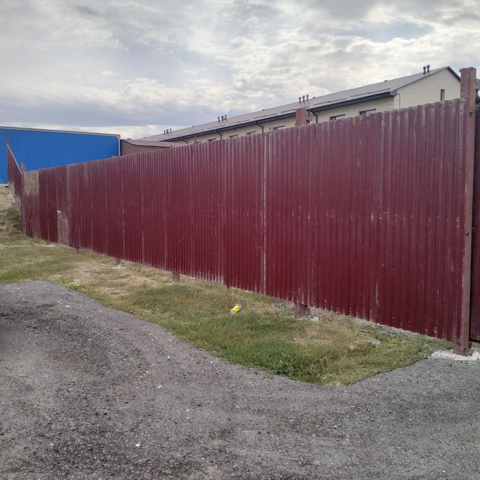 Забор     ворота