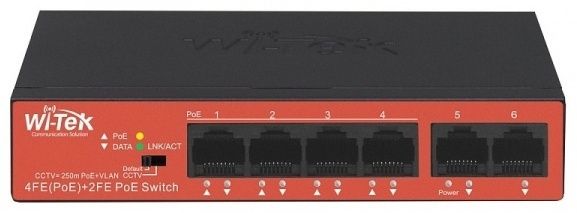 Коммутатор 4х портовый.