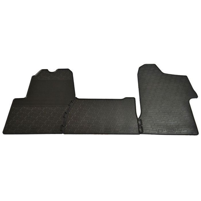 Set covorase auto din cauciuc Renault Master Cargo, Opel Movano Cargo 08.2015-, presuri Gledring culoare Negru, 3 buc.