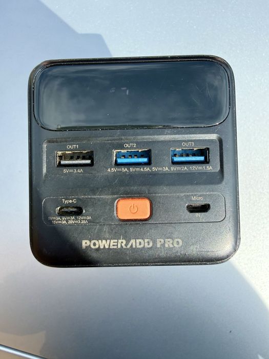 Powerbank / baterie externa Powerado Pro 50.000mAh 185Wh 65W led maner lanterna