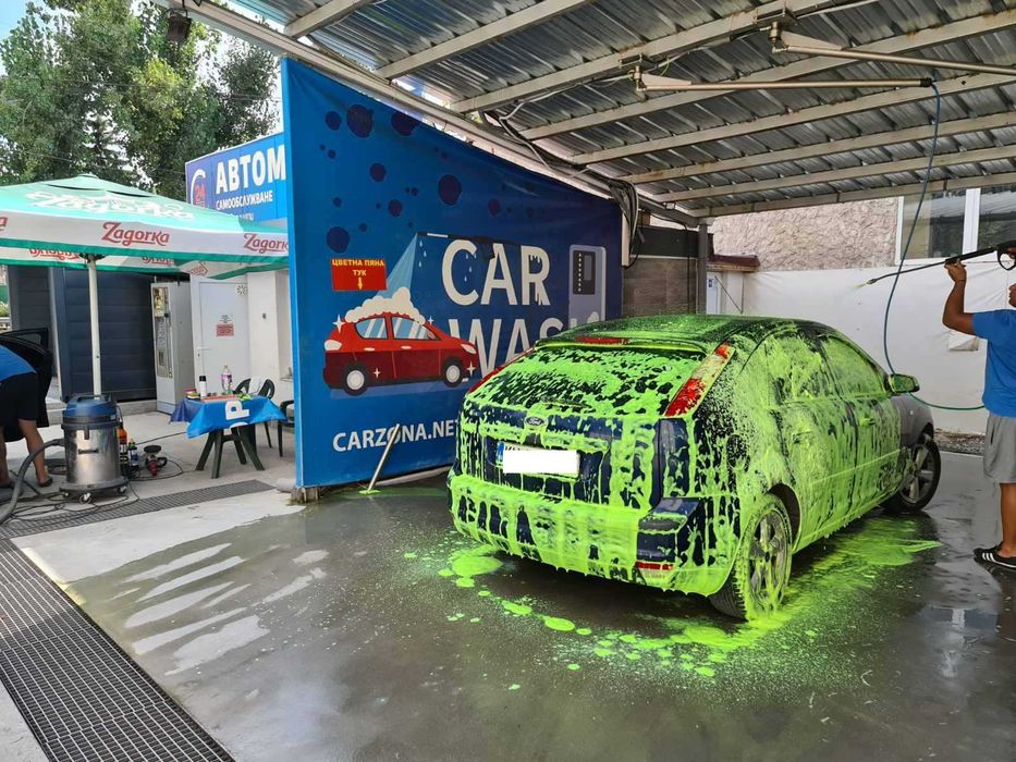 Безконтактно Синя, Розова и Зелена Супер пяна