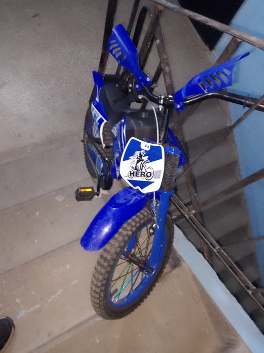 Велосипед детский 5-6л