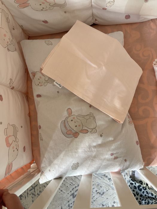 Детский манеж с бортиками