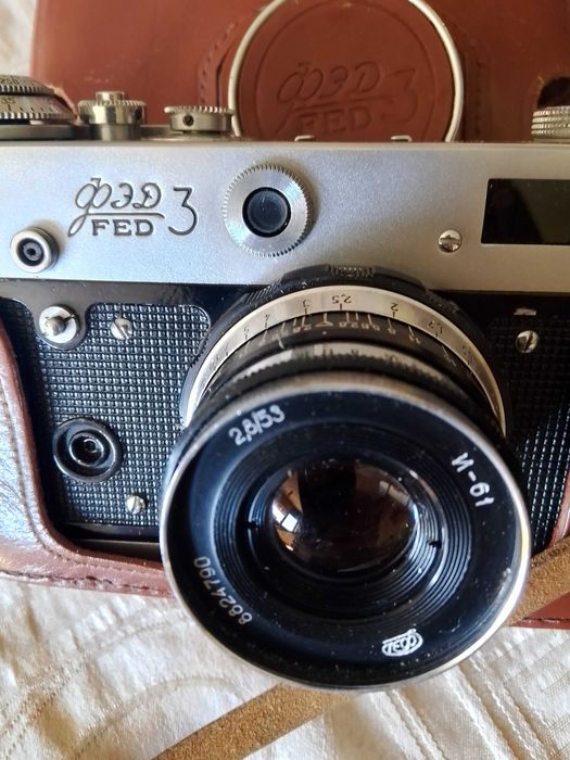 Фотоапарат Смена 8 Фед 3