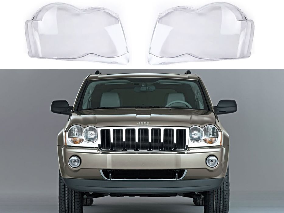 Стъкла за фарове на Jeep Grand Cherokee WH/WK