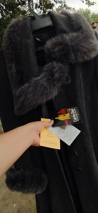 Пальто с этикеткой