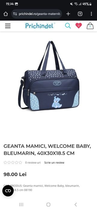 Geanta de scutece!