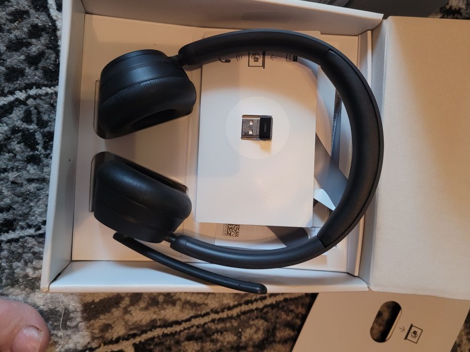 Microsoft Modern Wireless Headset Căști Fără fir Bandă de fixare pe cap Birou/Call center Bluetooth Negru