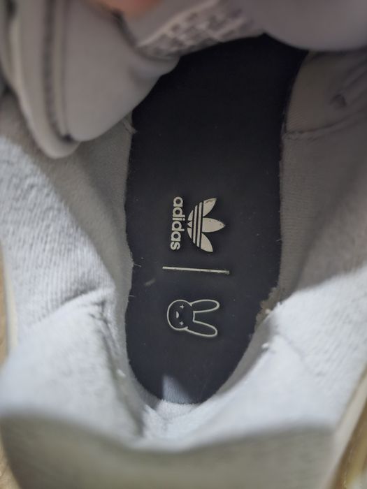 Adidas x Bad Bunny Forum Buckle Low "White" Sneakers, размер 39 ⅓