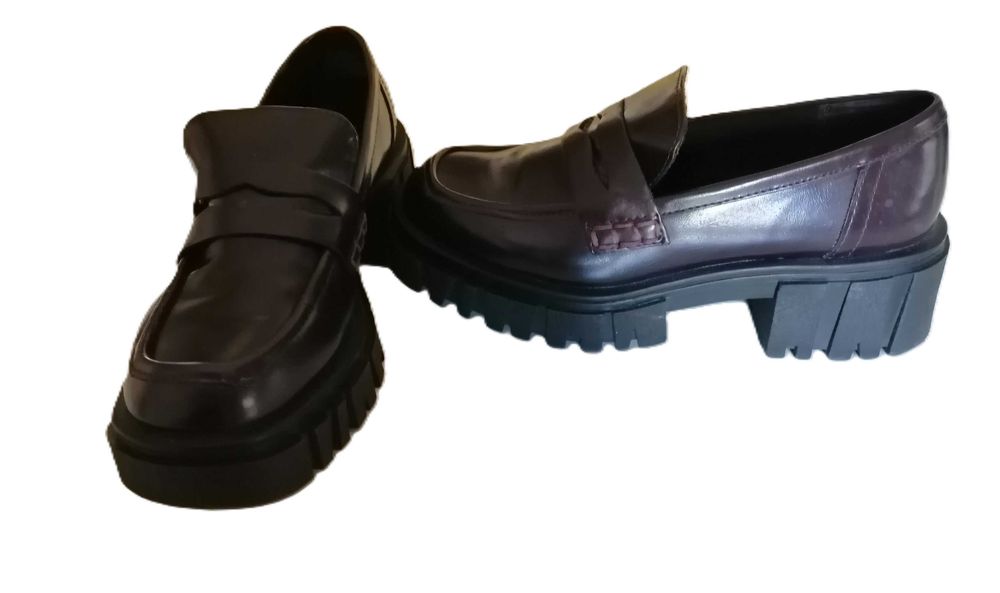 Дамски обувки Marco Tozzi бордо – размер 36, перфектно състояние