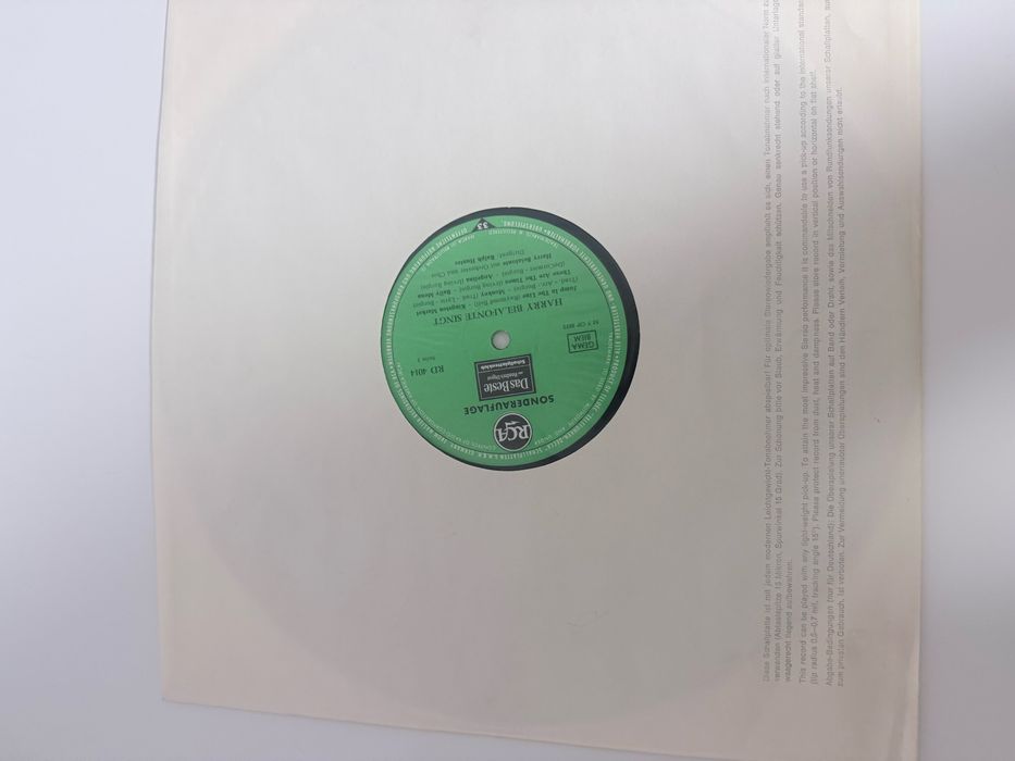 Harry Belafonte-LP RCA Vinyl