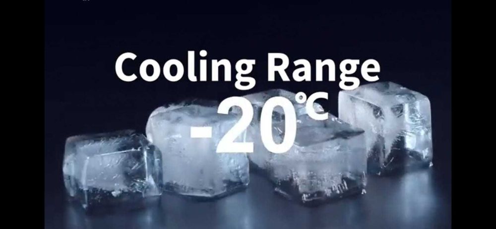 Компресорен хладилник и фризер за кола 30 литра 12/24/220 V, 45W