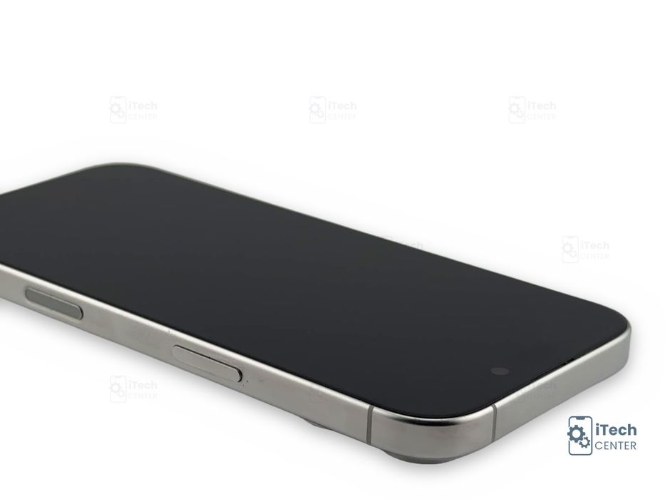iPhone 16 Pro, 128GB, White, 100% батерия, КАТО НОВ, 1г. ГАРАНЦИЯ!