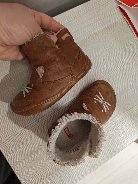 Сапоги детские 22 -23 размер кожа.  Camper