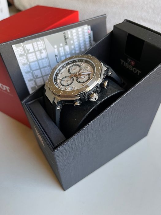 Ceas Tissot T-Race Quartz Chronograph Silver & Black