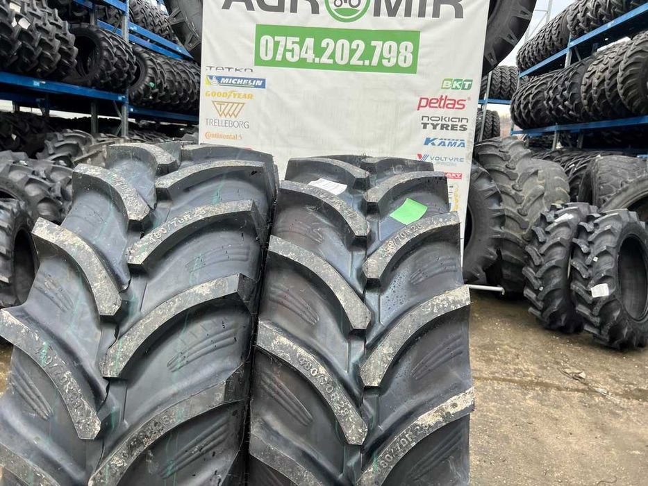Cauciucuri 480/70 R28 noi radiale cu garantie pentru tractor Case