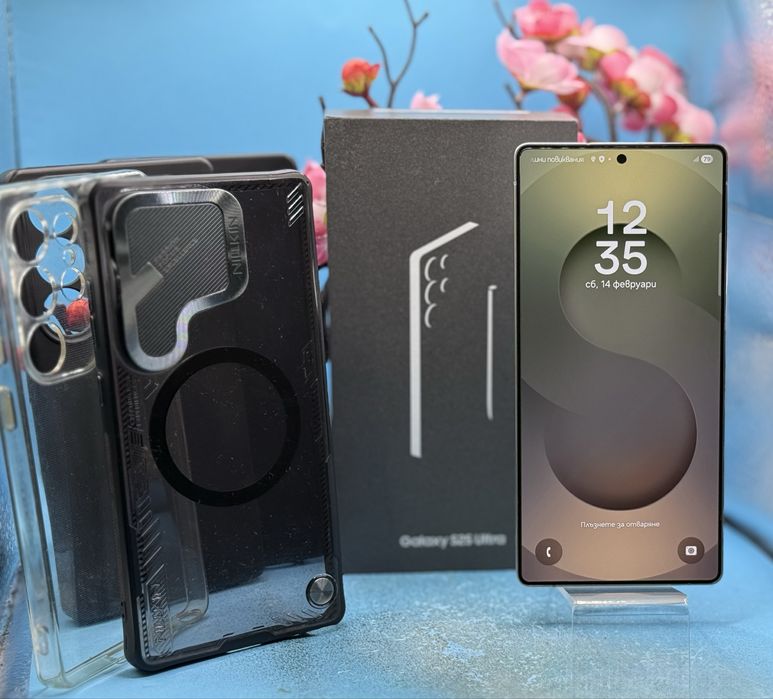 Samsung Galaxy S25 Ultra, 12GB RAM, 256GB, 5G, Titanium WhiteSilver