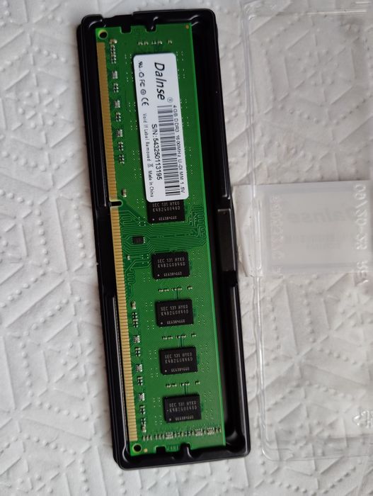 Memorie RAM 4 GB RAM DDR3, 1600 mhz UDIMM 1,5 V