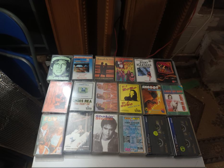 Lot casete audio vintage