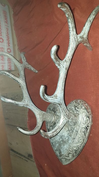 Trofeu cerb aluminu decor