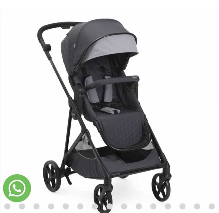 Carucior 3 in 1 Chicco Seety, Kory Plus 87146, BostonGrey, 0 luni+