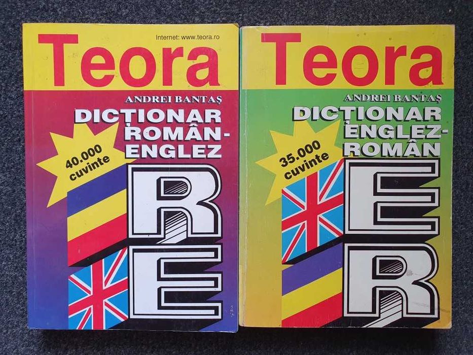 Dictionar ROMAN-ENGLEZ * ENGLEZ-ROMAN - Andrei Bantas (2 volume)