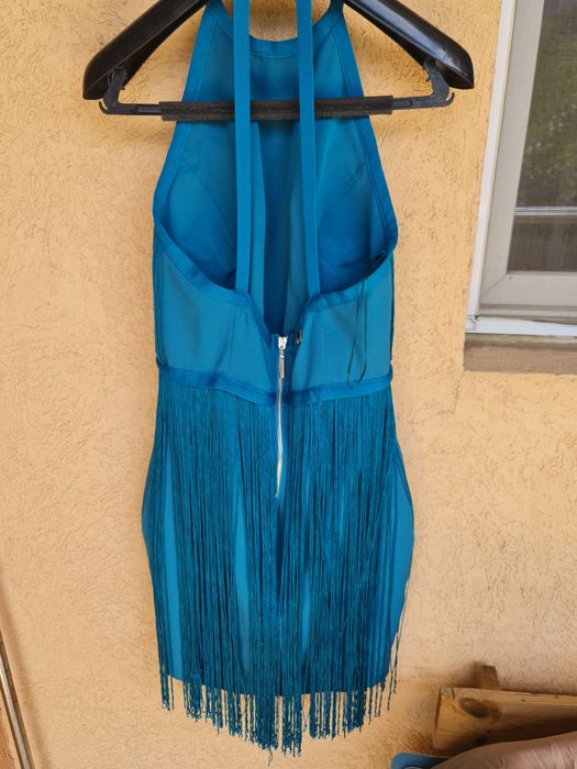 Rochie BSB cu franjuri,NOUA! Superba,Spatele gol!