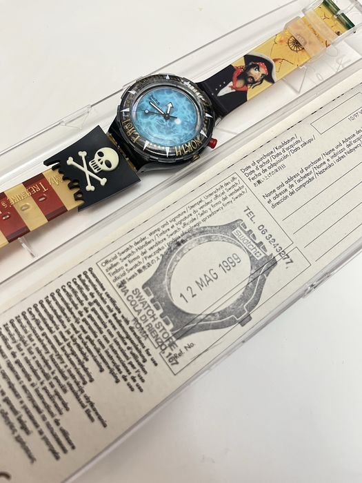 Swatch Unisex Pirate SDB902 Uncino Loomi Scuba 200