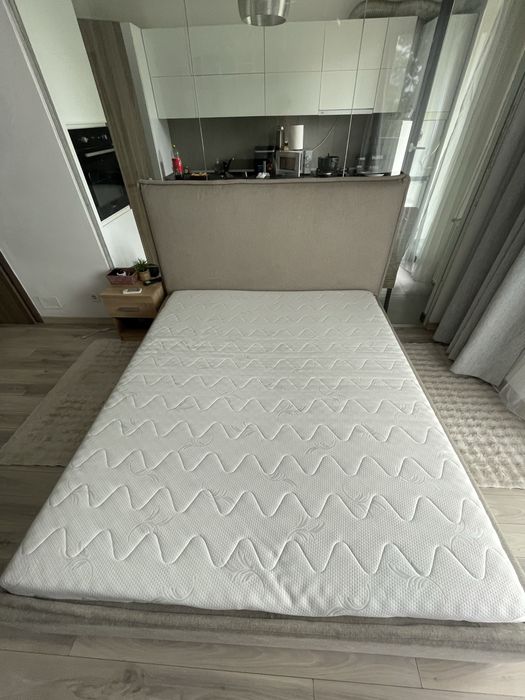 Vand pat cu salea 160 pe 2 m ,  nou  cu lada de depozitare