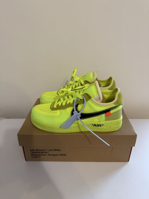 Nike AF1 x Off White Volt 42