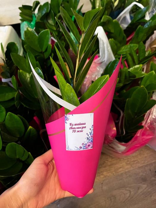 Цветы на подарок тойбастар