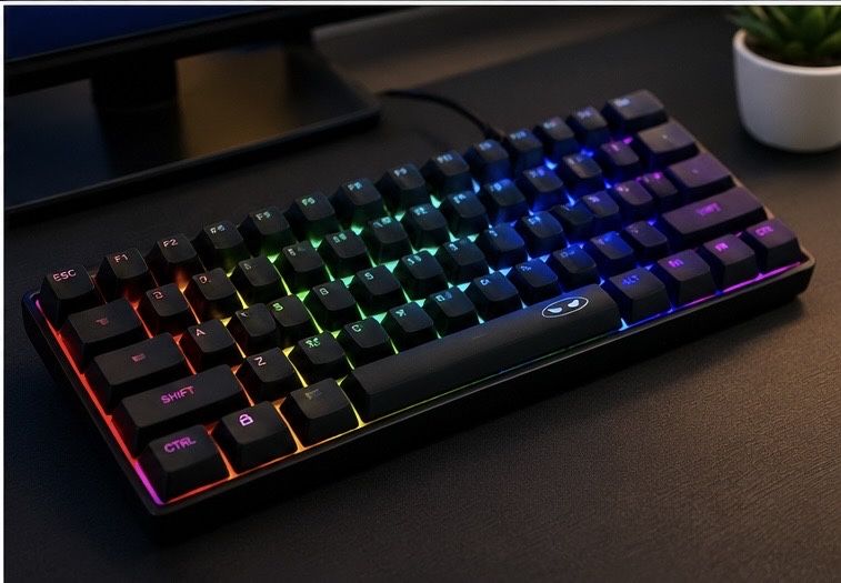 Vand tastatura prin fir, MageGee TS91