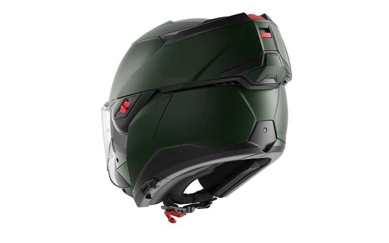 Модуларна Отваряема мото каска за мотор SHARK OXO МАТТ GREEN