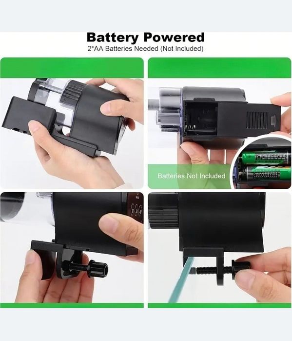 Продавам нова автоматична хранилка за риби