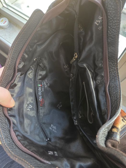 Geanta dama din piele naturala de antilopa