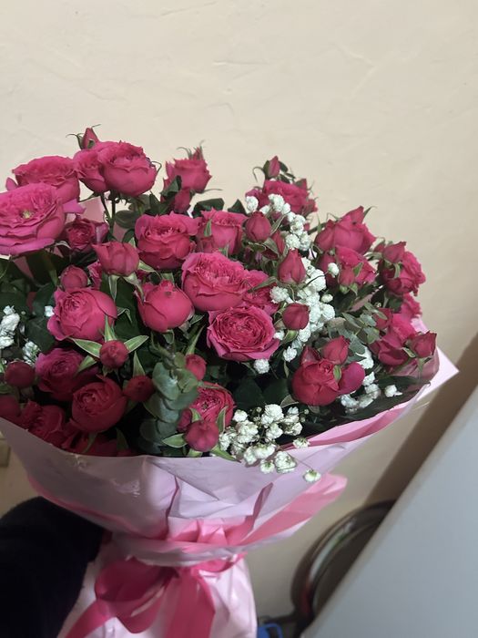 Цветы букет, и в корзинке