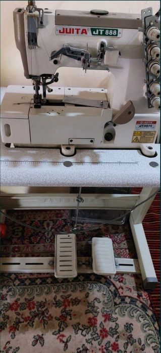 Продаётся расспашивальная машина (рашма) JUITA 888 отлично шьёт